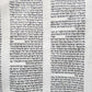 TORAH SCROLL LARGE FRAGMENT MANUSCRIPT on VELLUM antique BIBLE w/ MANTLE