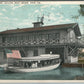 ERIE PA SOLDIERS AND SAILORS BOAT HOUSE ANTIQUE POSTCARD