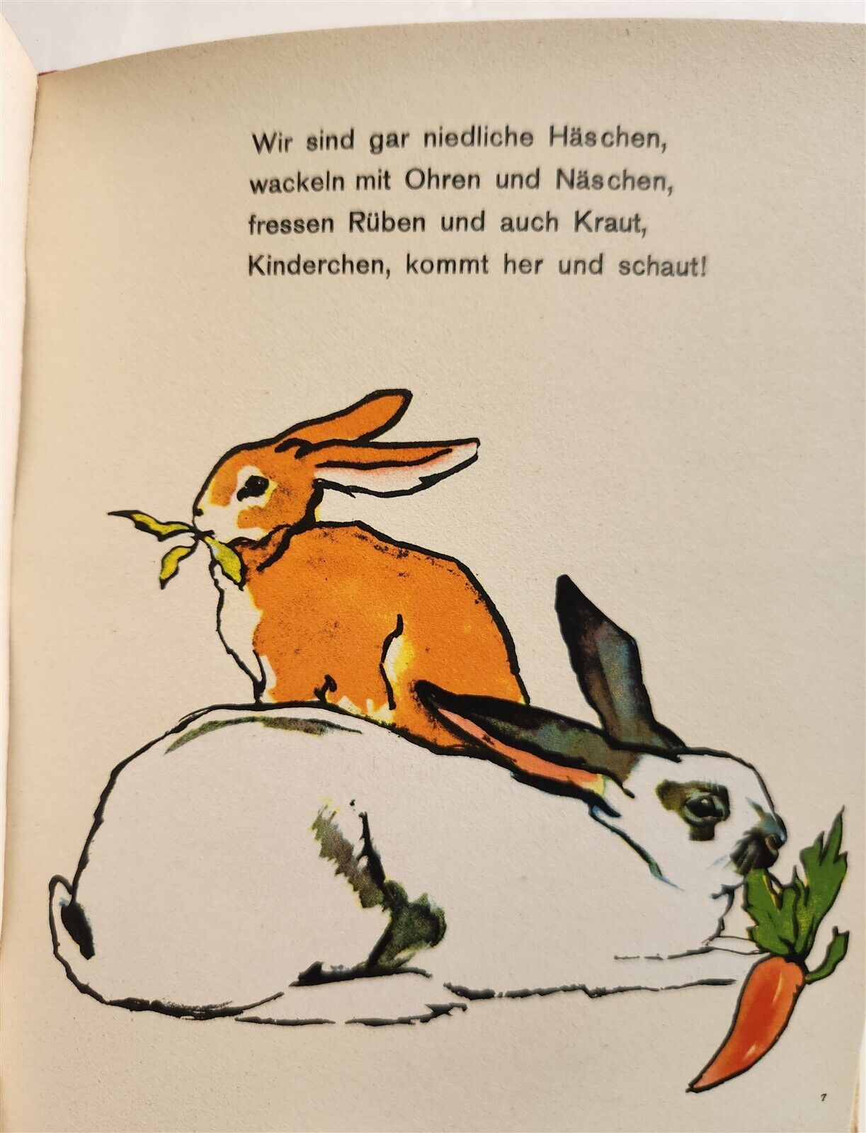 1960s ILLUSTRATED CHILDREN BOOK vintage NEUE TIER-BILDER by P.LEUTERITZ
