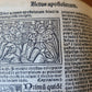 1524 BIBLIA POST-INCUNABULA ILLUSTRATED antique 16th CENTURY BIBLIA scarce