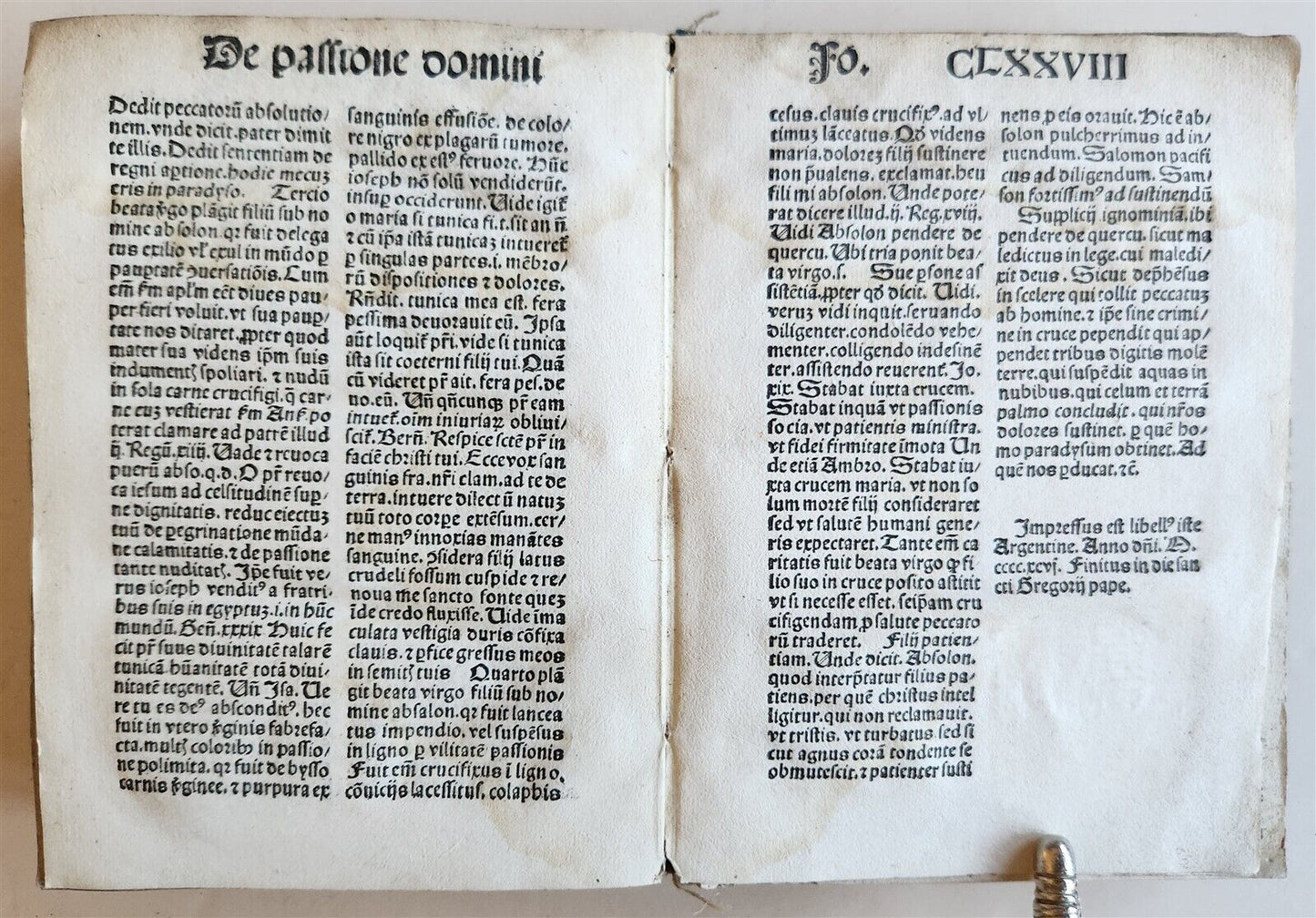 1496 INCUNABULA (Pseudo-) Bonaventura SERMONS antique INCUNABLE