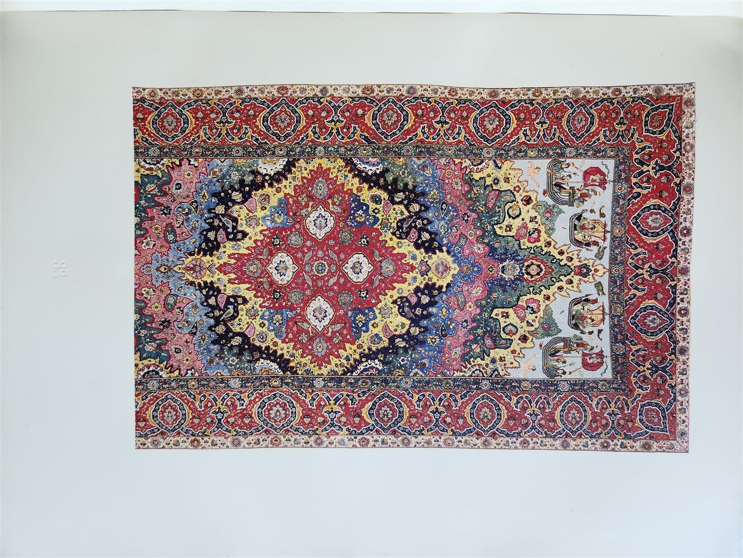 1926 OLD ORIENTAL CARPETS antique ILLUSTRATED FOLIO Austrian Art Industry Museum