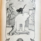 1900s ILLUSTRATED GERMAN CHILDREN BOOK antique FAIRYTALE LAND OF ANIMALS