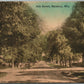 BARABOO WI ASH STREET ANTIQUE POSTCARD