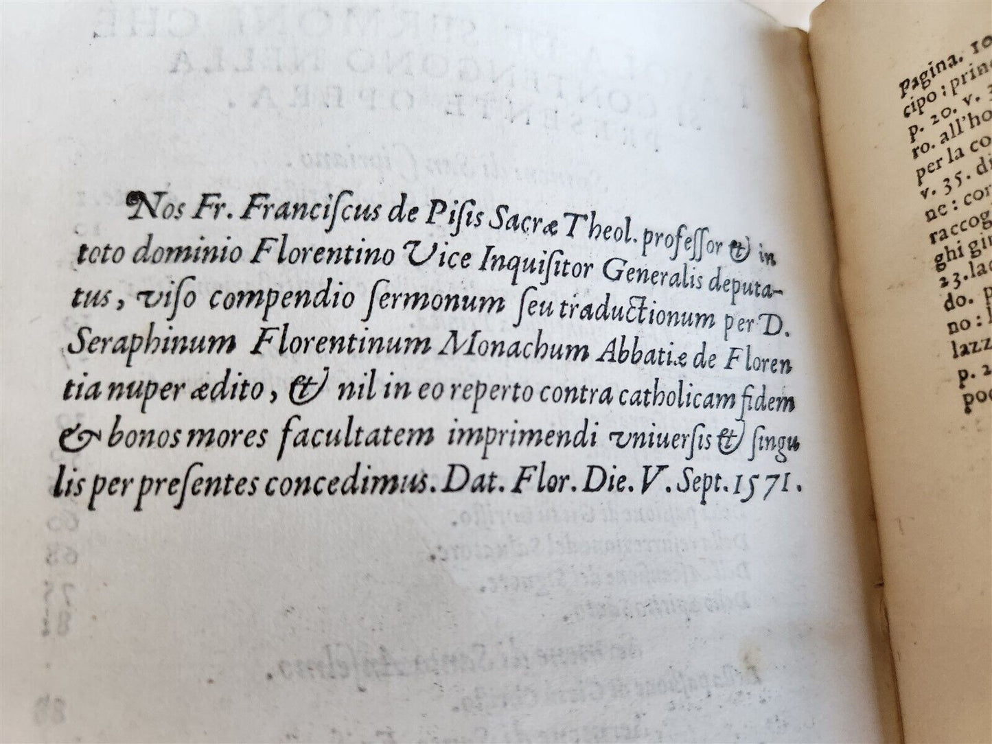 1572 DE SERMONI DI SAN CIPRIANO SAN BERNARDO & SANTO ANSELMO antique VELLUM