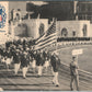 US OLYMPIC TEAM 1960 ROME ITALY VINTAGE POSTCARD w/ STAMPS