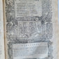 1583 ORLANDO FURIOSO by Ludovico ARIOSTO STRIKINGLY ILLUSTRATED antique vellum