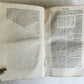 1568 LAW BOOK Institutes of Emperor Justinian w/commentaries by Francois Accurse