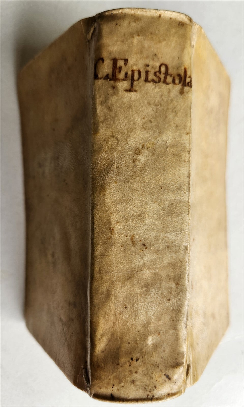 1771 CICERO EPISTOLARUM antique vellum bound