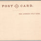 AUSTRALIAN ABORIGINAL A CHIEF ANTIQUE POSTCARD