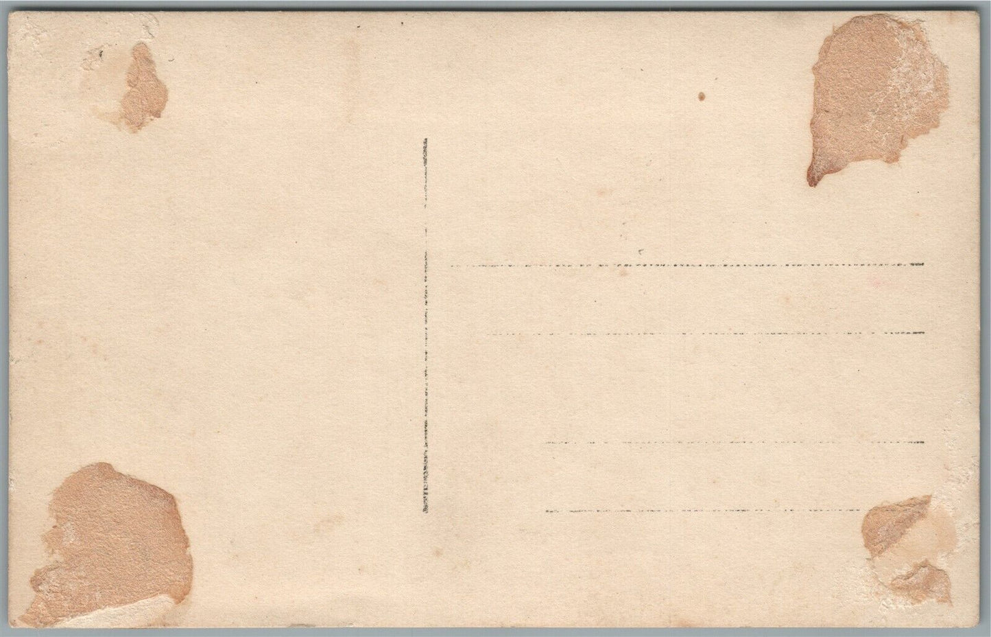 WWI ERA AIRPLANE WRECK ANTIQUE REAL PHOTO POSTCARD RPPC