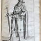 1699 CHRONICLE of COUNTS of HOLLAND antique ILLUSTRATED FOLIO vellum bound