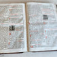 1743 MISSALE ROMANUM antique NICELY DECORATED FOLIO illustrated
