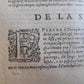 1581 IL PETRARCA COM L'ESPOSITIONE di M. Gio Andrea Gesualdo antique 16th CENT.