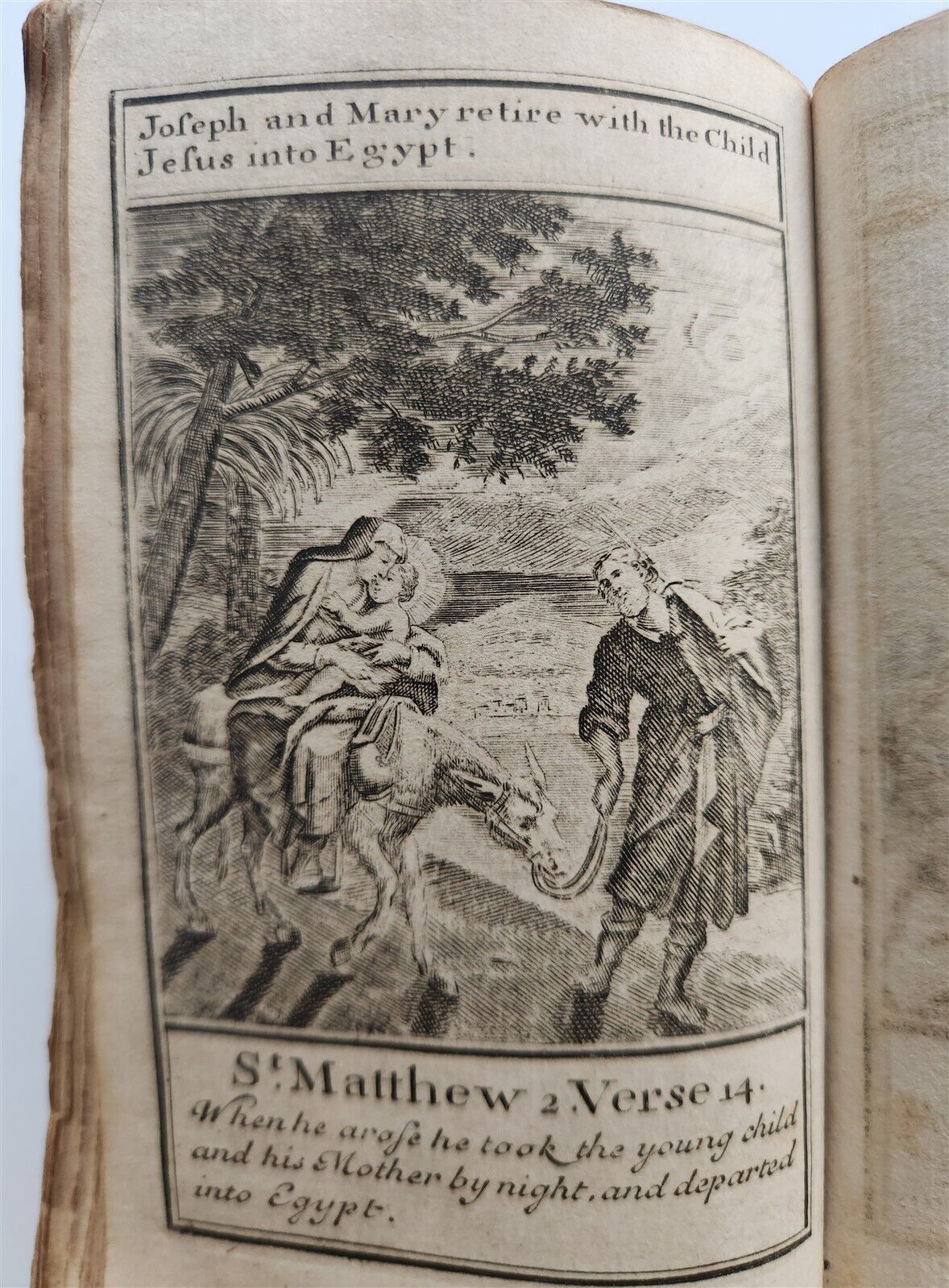 1770 BOOK of COMMON PRAYER & PSALTER in ENGLISH antique ORIGINAL BINDING