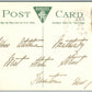 POCONO MANOR PA BOAT HOUSE ON LAKE MINAUSIN 1909 ANTIQUE POSTCARD