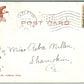 HAZLETON PA MINER'S HOSPITAL UNDIVIDED 1906 ANTIQUE POSTCARD