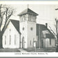 HATBORO PA LEHMAN METHODIST CHURCH 1955 VINTAGE POSTCARD