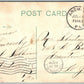 ARDMORE PA OLD HOUSE ALONG MILL CREEK 1907 ANTIQUE POSTCARD