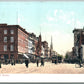 YORK PA EAST MARKET STREET UNDIVIDED ANTIQUE POSTCARD