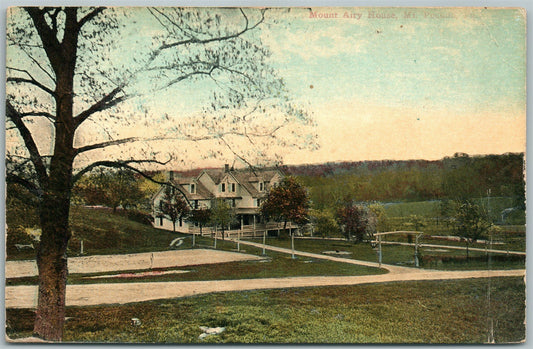 MT.POCONO MOUNT AIRY HOUSE ANTIQUE POSTCARD