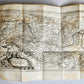 1741 UNIVERSAL HISTORY 7 VOLUMES antique ILLUSTRATED w/ MAPS in ITALIAN vellum