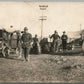 WWI ERA AMERICAN SOLDIERS ANTIQUE REAL PHOTO POSTCARD RPPC