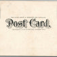 NORTH ANSON ME MAIN STREET ANTIQUE POSTCARD