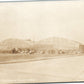 McCHORD FIELD WA HANGARS FIRE DEPT. TRUCK VINTAGE REAL PHOTO POSTCARD RPPC
