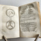 1706 FLORENTINE POPES & CARDINALS HISTORY in LATIN antique vellum binding