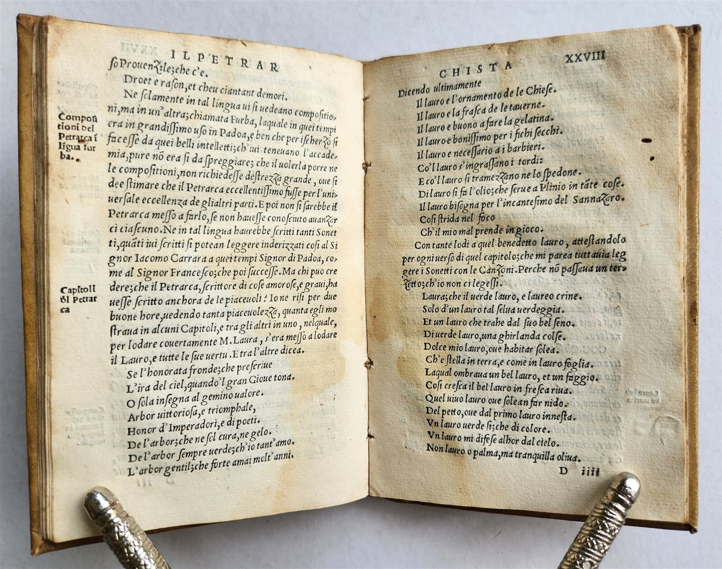 1541 THE PETRARCHIST by NICOLO FRANCO antique 16th CENTURY vellum bound
