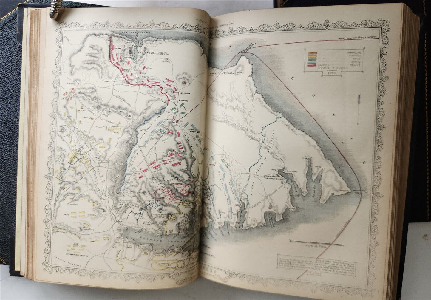 1855 HISTORY of the WAR WITH RUSSIA by HENRY TYRELL 3 VOLS antique ILLUSTRATED