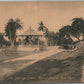 BRITISH GUIANA GEORGETOWN BAND STAND SEA WALL ANTIQUE POSTCARD