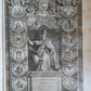 1677 LIVES of ROMAN POPES 4 FOLIO VOLUMES FULLY ILLUSTRATED antique in LATIN