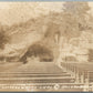 EAST AKRON OH LOURDES GROTTO ANTIQUE REAL PHOTO POSTCARD RPPC