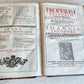 1743 MISSALE ROMANUM antique NICELY DECORATED FOLIO illustrated