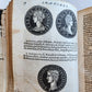 1557 NUMISMATICS antique ILLUSTRATED w/ 400 WOODCUTS Roman & German coins