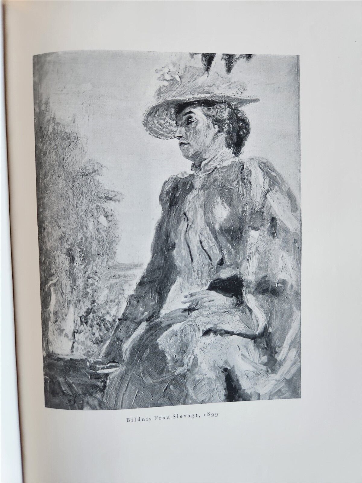 1923 MAX SLEVOGT by EMIL WALDMANN antique ILLUSTRATED ART ALBUM