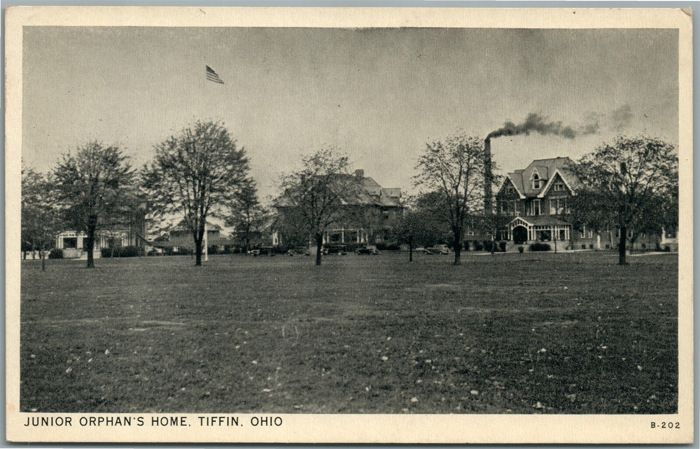 TIFFIN OH JUNIOR ORPHAN'S HOME ANTIQUE POSTCARD