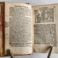 1566 MELANCHTHON Philippe Postill uber die Evangelia ANTIQUE pigskin ILLUSTRATED