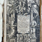 1612-1619 VIRGIL 3 VELLUM BOUND FOLIO VOLUMES antique 17th C. Bucolica &Georgica