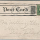 CLEVELAND OH PENNSYLVANIA ORE DOCKS ANTIQUE POSTCARD