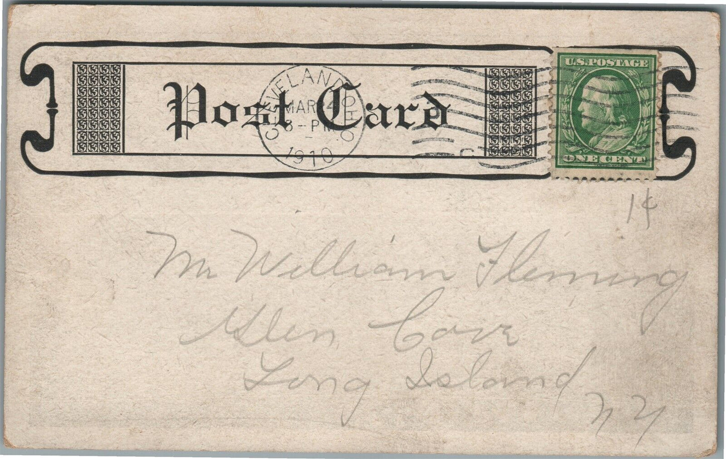 CLEVELAND OH PENNSYLVANIA ORE DOCKS ANTIQUE POSTCARD