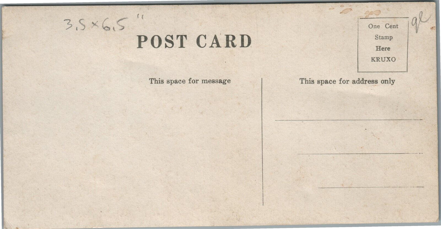 REEDSBURG WI MAIN STREET ANTIQUE REAL PHOTO POSTCARD RPPC