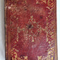 1753 BREVIARY in FRENCH & LATIN antique DECORATIVE MOROCCO BINDING