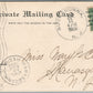 LAKE HOPATCONG NJ HALSEY ISLAND ANTIQUE POSTCARD