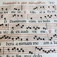 1789 GRADUALE ROMANUM antique ANTIPHONAL LARGE FOLIO 13 x 19"