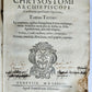 1583 Divi Ioannis Chrysostomi Archiepiscopi Constantinopolitani ANTIQUE 16th C.