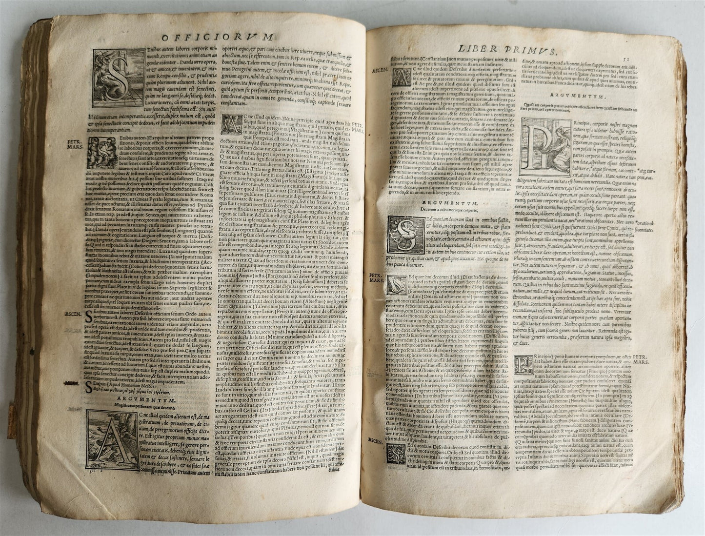1548 ALDINE PRESS CICERO antique 16th CENTURY VELLUM BOUND FOLIO Aldus
