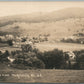 WORCESTER VT BIRDS EYE VIEW ANTIQUE REAL PHOTO POSTCARD RPPC